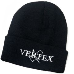 VERTEX Beanie (Knit Hat) - Black