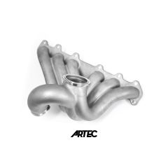 Artec Cast Stainless Steel Precision 70mm V-Band Top Mount Turbo Manifold 2JZ-GTE w/ Turbosmart WG50 50mm Wastegate Flange