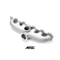 Artec Stainless Steel Cast Precision V-Band Side Mount Turbo Manifold for Toyota 2JZ-GE with MVR V-Band Wastegate Flange