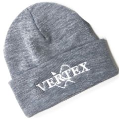 VERTEX Beanie (Knit Hat) - Grey