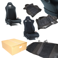 Genuine Nismo Front & Rear Seat Cover Set For Nissan Skyline R34 GTR GT-R BNR34 87900-RNR40